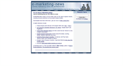 Desktop Screenshot of e-marketing-news.co.uk